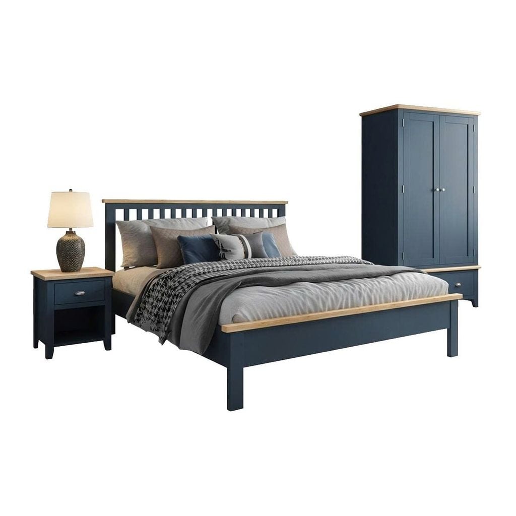 BỘ PHÒNG NGỦ HIGHGATE MÀU XÁM XANH 1.6 - Ảnh 2