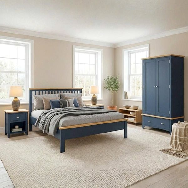 BỘ PHÒNG NGỦ HIGHGATE MÀU XÁM XANH 1.6 - Ảnh 14