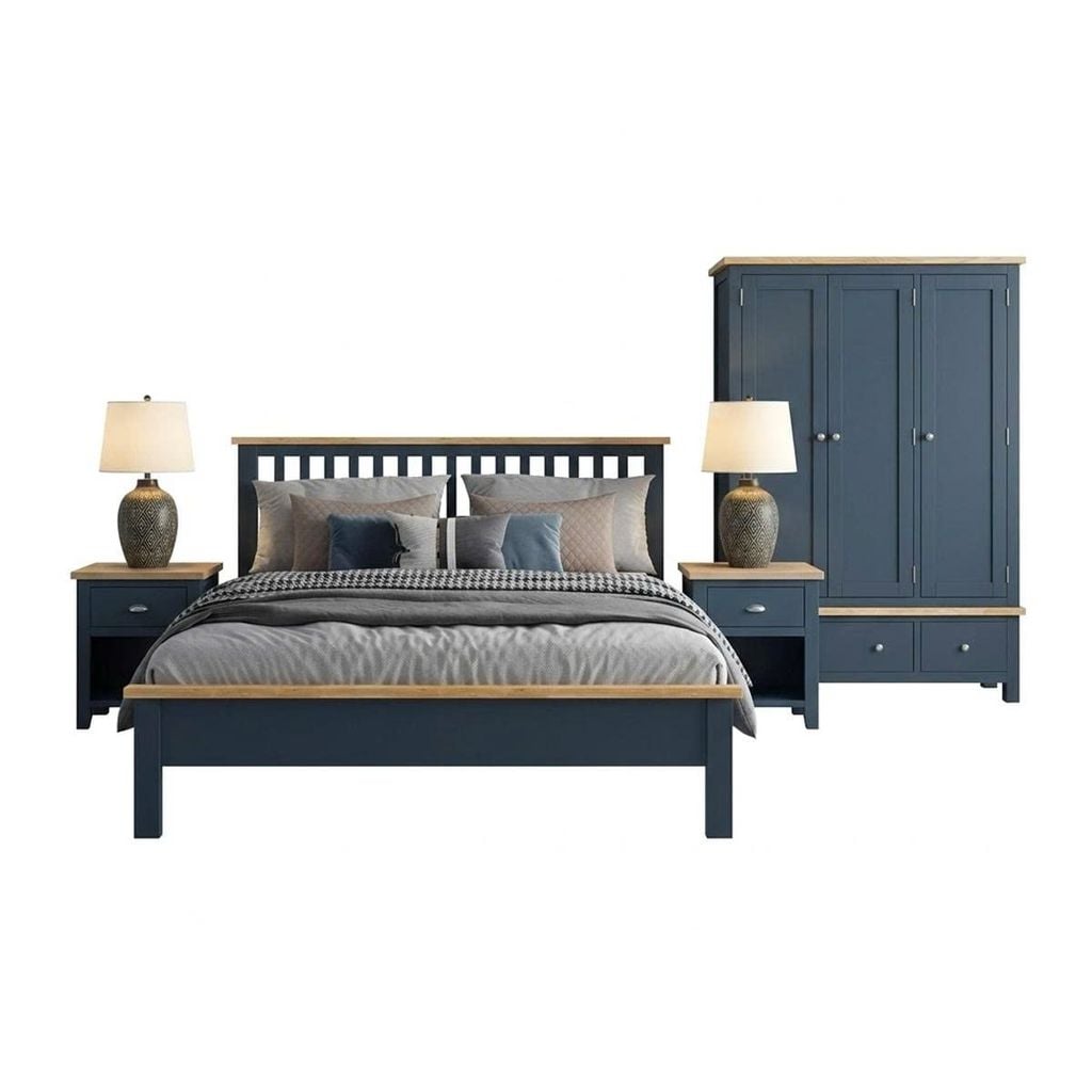 BỘ PHÒNG NGỦ HIGHGATE MÀU XÁM XANH 1.6 - Ảnh 2