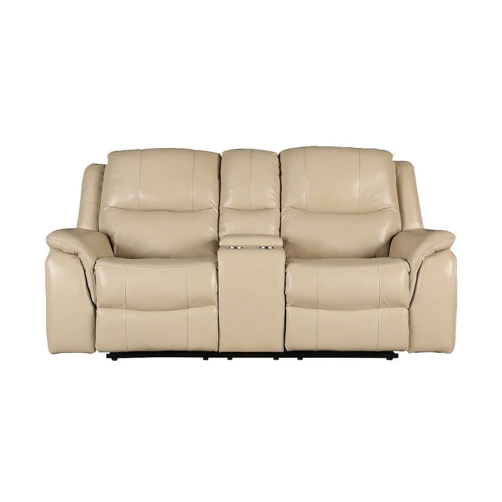 GHẾ SOFA 2 CHỖ DA BÒ CHỈNH CƠ MURRAY - Ảnh 3