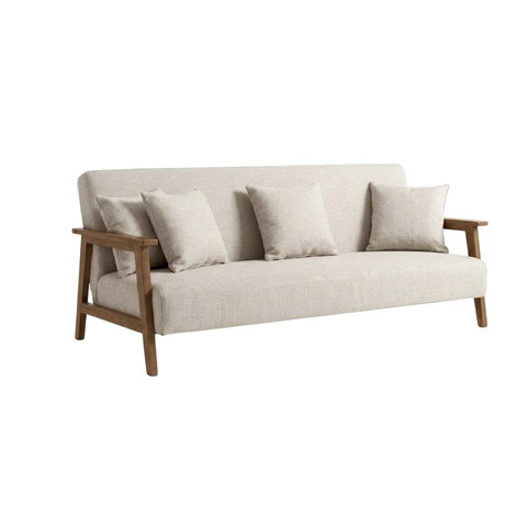 GHẾ SOFA BED GÓC COMPACT MÀU BE - Ảnh 4